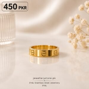 Aria Screw Detail Ring